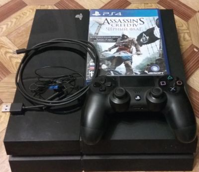 Лот: 9072277. Фото: 1. Sony Playstation 4 1TB CUH-1008A. Игровые приставки, консоли