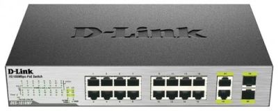 Лот: 8908530. Фото: 1. Коммутатор D-link DES-1018MP poe... Коммутаторы
