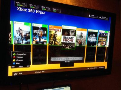 Лот: 6209071. Фото: 1. Xbox 360 + 45 игр, обмен на предложенное. Игровые приставки, консоли