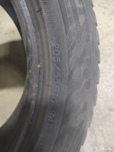 Лот: 16608193. Фото: 1. Зимние шины Yokohama 205/55 R16. Шины