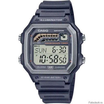 Лот: 21236577. Фото: 1. Casio WS-1600H-1A. Оригинальные наручные часы