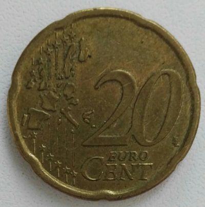 Лот: 19670970. Фото: 1. 20 евроцентов 2004 Австрия (1159... Германия и Австрия