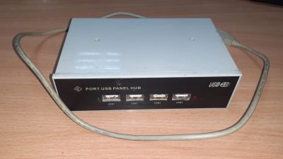 Лот: 18122675. Фото: 1. Картридер USB 2,0 в отсек 5,25... Картридеры