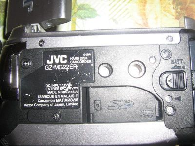 Лот: 537999. Фото: 1. Цифровая видеокамера JVC GZ-MG22ER. Видеокамеры