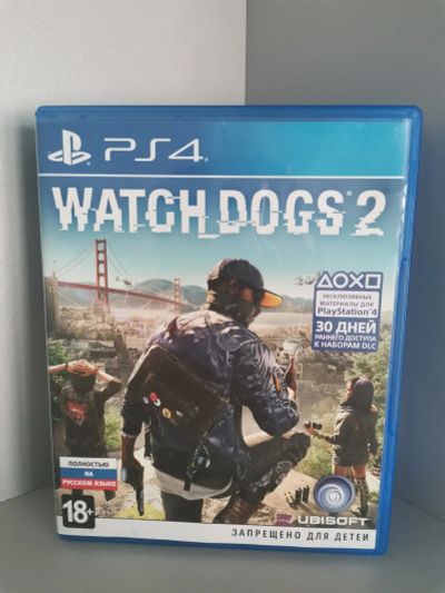 Лот: 11228900. Фото: 1. Watch dogs 2 ps4. Игры для консолей