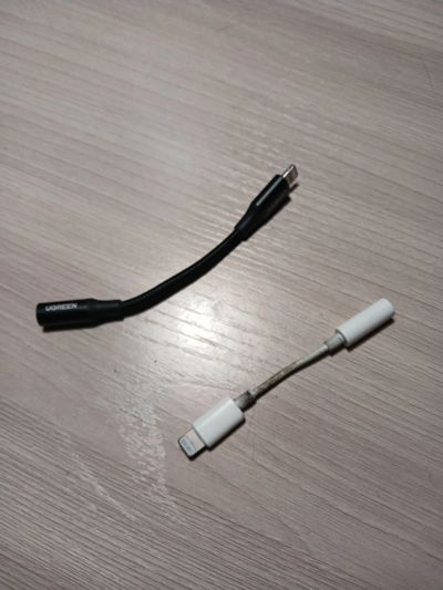 Лот: 21785780. Фото: 1. Переходники lighting - 3.5 jack. Дата-кабели, переходники