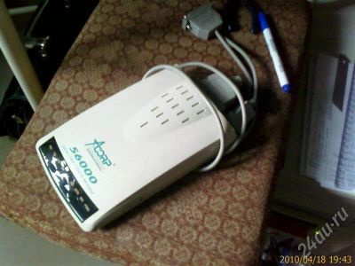 Лот: 329993. Фото: 1. Модем Acorp 56000, мечта фидошника... Проводные модемы