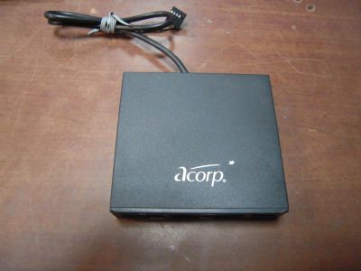 Лот: 6160855. Фото: 1. Картридер Acorp внутренний, черный... Картридеры