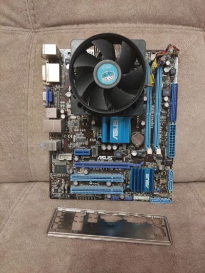Лот: 19503116. Фото: 1. Материнская плата 775 asus P5G41T-M... Материнские платы