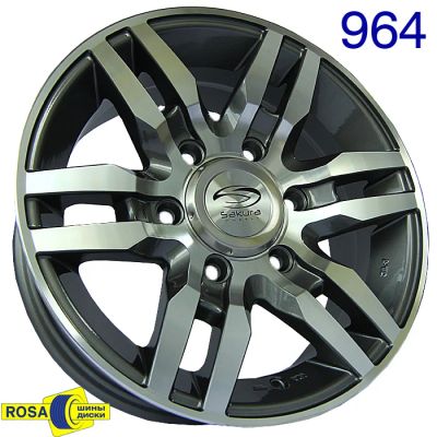 Лот: 3411768. Фото: 1. Комплект дисков Sakura Wheels... Диски