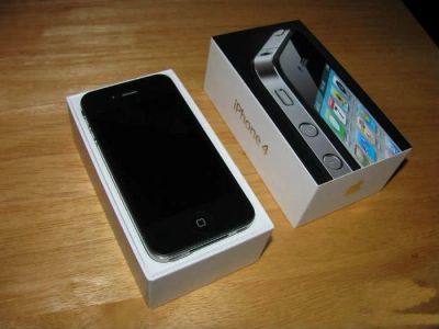 Лот: 4289065. Фото: 1. iPhone 4,black, 32gb. Смартфоны