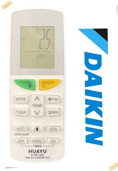 Лот: 15909241. Фото: 1. Пульт для кондиционера DAIKIN... Пульты ДУ