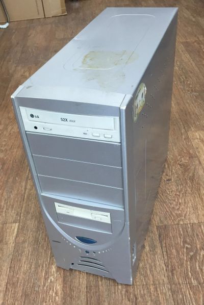 Лот: 16801662. Фото: 1. Системный блок ECS N2U400-A/Athlon... Компьютеры в сборе