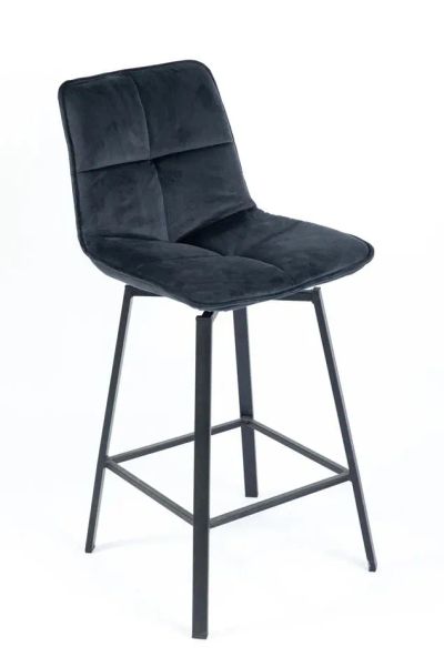 Лот: 19862078. Фото: 1. Стул полубарный PS102 ткань BLACK... Столы, стулья, обеденные группы