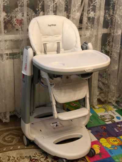 Лот: 15311139. Фото: 1. Peg-Perego Tatamia Стульчик-трансформер... Стульчики для кормления