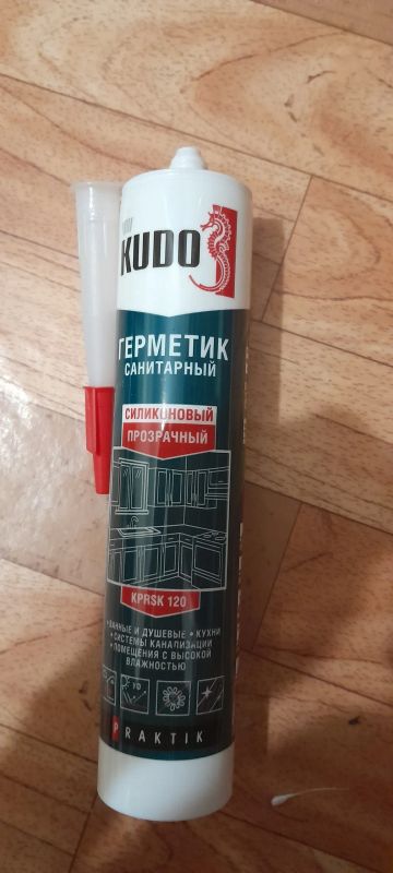 Лот: 25882482. Фото: 1. Герметик силиконовый прозрачный... Клеи, герметики, пена монтажная, клейкие ленты