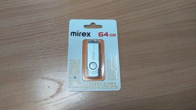 Лот: 24386315. Фото: 1. USB флешка 64GB Mirex новая. USB-флеш карты