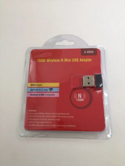 Лот: 10770224. Фото: 1. USB Wi-Fi адаптер Nano для мышки... WiFi, Bluetooth адаптеры