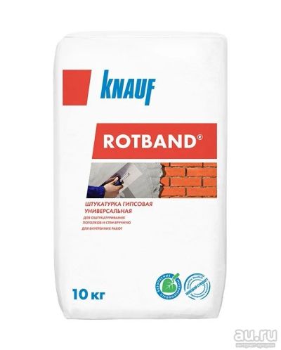 Лот: 17490224. Фото: 1. Штукатурка Knauf Rotband (Кнауф... Смеси, шпатлевки, цемент
