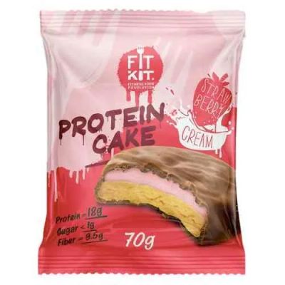 Лот: 18820097. Фото: 1. FitKit FitKit Protein cake 70... Диетическое питание