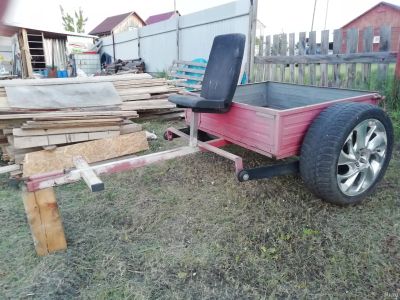 Лот: 16027211. Фото: 1. Прицеп мотоблока квадроцикла. Прицепы, полуприцепы