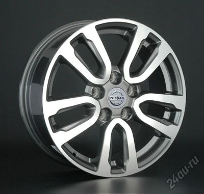 Лот: 5876284. Фото: 1. Литые диски для Nissan 7,0Jx17... Диски