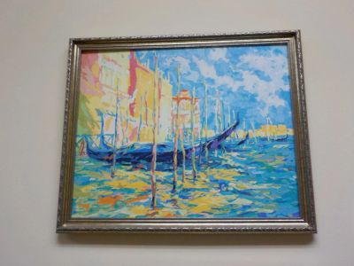 Лот: 10805239. Фото: 1. Картина акрилом на холсте. Не... Картины, рисунки