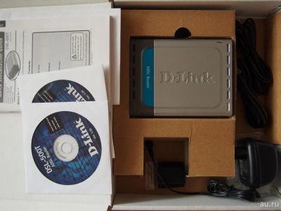 Лот: 9783504. Фото: 1. ADSL-модем D-Link DSL-500T/EU... Проводные модемы