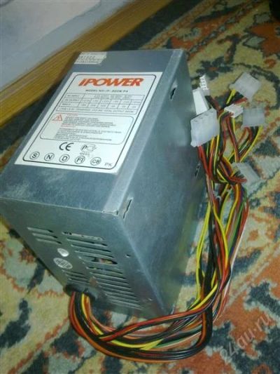 Лот: 1125473. Фото: 1. блок питания ATX неисправный. Корпуса, блоки питания
