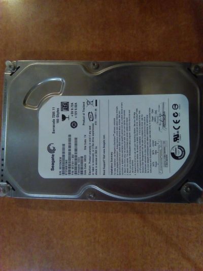 Лот: 9304448. Фото: 1. жесткий диск 3.5" Seagate ST3160813AS... Жёсткие диски (HDD)