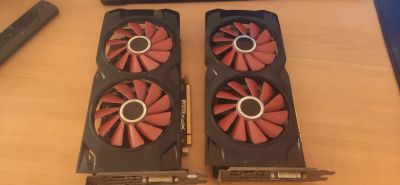 Лот: 21278199. Фото: 1. rx 580 8GB 2048SP. Видеокарты
