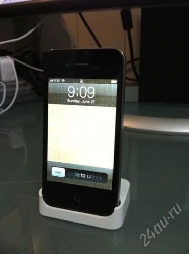 Лот: 1798118. Фото: 1. Док для iPhone 2G / 4G c рубля. Дата-кабели, переходники