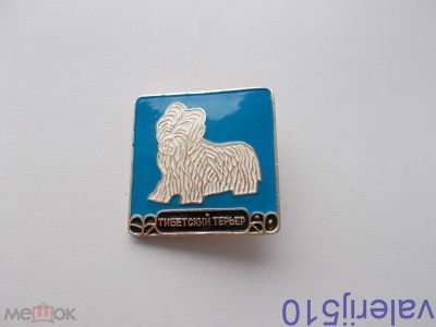 Лот: 24571854. Фото: 1. Редкий значок !!! Тибетский Терьер... Сувенирные