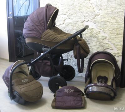 Лот: 9576216. Фото: 1. Коляска 3 в 1 Tutis ZIPPY new... Коляски