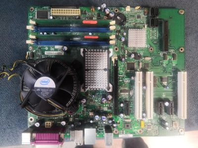 Лот: 17572000. Фото: 1. Материнская плата Intel c процессором... Материнские платы