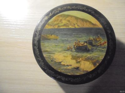 Лот: 17957819. Фото: 1. Шкатулка. Лаковая. Миниатюра. Предметы интерьера и быта