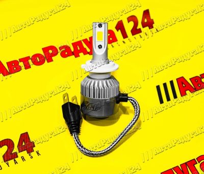 Лот: 18653069. Фото: 1. АВТОЛАМПА LED H7 12v-24v AMP COB... Оптика и освещение