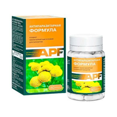 Лот: 24903091. Фото: 1. АПФ антипаразитарная формула капс... Лекарства