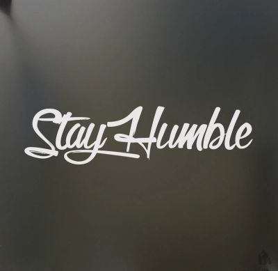 Лот: 12099891. Фото: 1. Наклейки / Stay Hymble. Наклейки автомобильные
