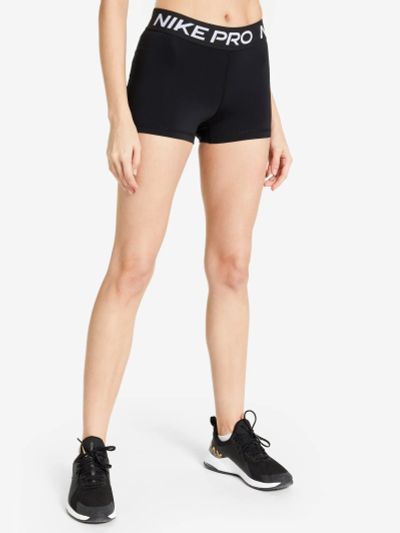Лот: 22417795. Фото: 1. Шорты женские Nike Pro, Черный. Шорты