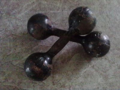 Лот: 8310379. Фото: 1. гантели из СССР, по 5 кг. Гантели