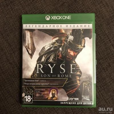 Лот: 13203563. Фото: 1. диск xbox one ryse son of rome... Игры для консолей