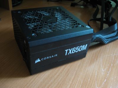 Лот: 19110349. Фото: 1. Corsair TX650M [CP-9020229-EU]. Корпуса, блоки питания