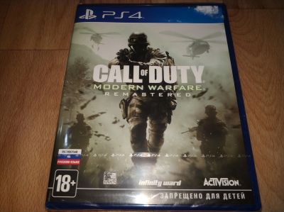 Лот: 11649221. Фото: 1. Call of Duty: Modern Warfare Remastered... Игры для консолей