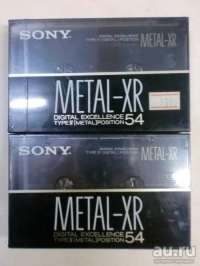 Лот: 9242906. Фото: 1. Магнитофонная кассета SONY METAL-XR... Другое (аудиотехника)