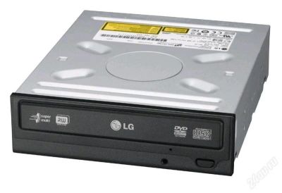 Лот: 2667023. Фото: 1. DVD+RW привод SATA Фирма LG. Читает... Приводы CD, DVD, BR, FDD