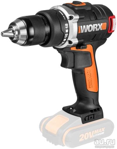 Лот: 18244048. Фото: 1. Шуруповерт Worx WX175.9 (без ЗУ... Электроинструмент