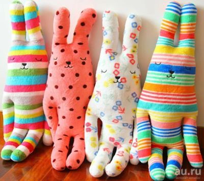 Лот: 13800097. Фото: 1. Подушка-обнимашка Craftholic Bunny... Мягкие