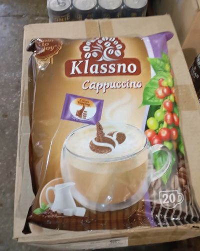 Лот: 22516368. Фото: 1. кофе 3 в 1 Cappuccino Klassno... Чай, кофе, какао