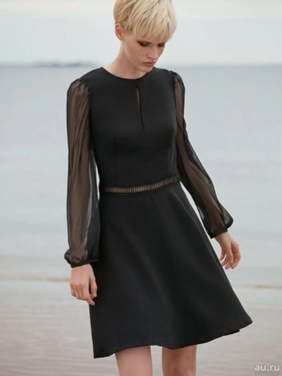 Лот: 15918901. Фото: 1. Новое черное платье Love Republic... Блузы, рубашки